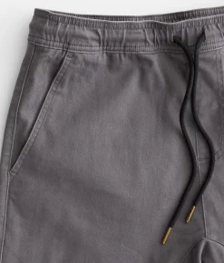 Departwest Twill Jogger Stretch Pant Light Grey Outlet