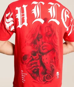 Tops|Graphic T-Shirts | Sullen Two Faced T-Shirt Hibiscus