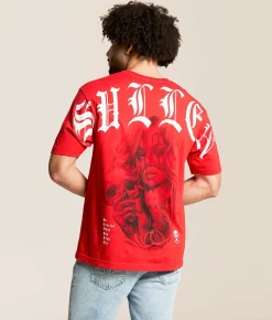 Tops|Graphic T-Shirts | Sullen Two Faced T-Shirt Hibiscus
