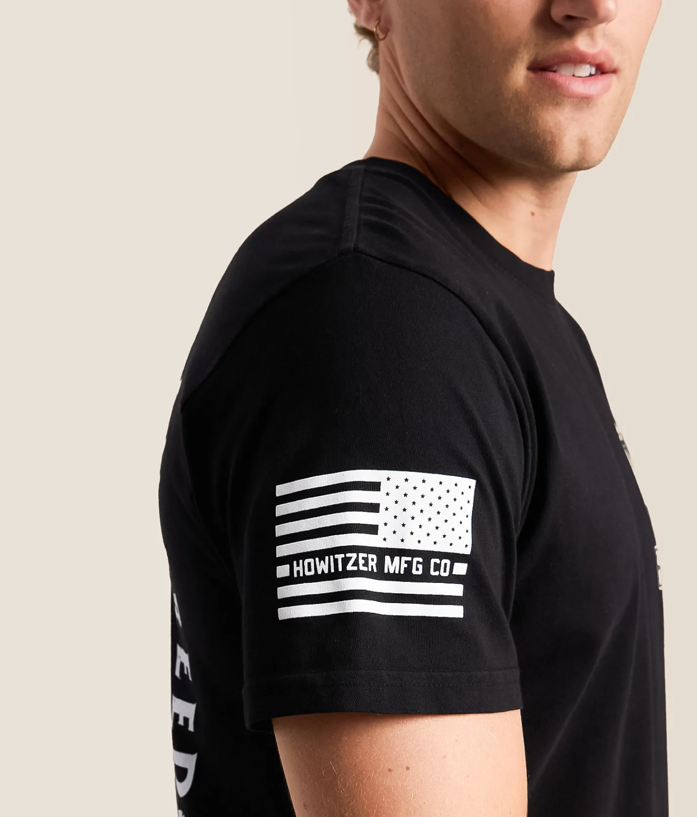 Tops|Graphic T-Shirts | Howitzer Two Fifty T-Shirt Black