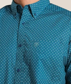Ariat Tyce Shirt Dark Teal Clearance