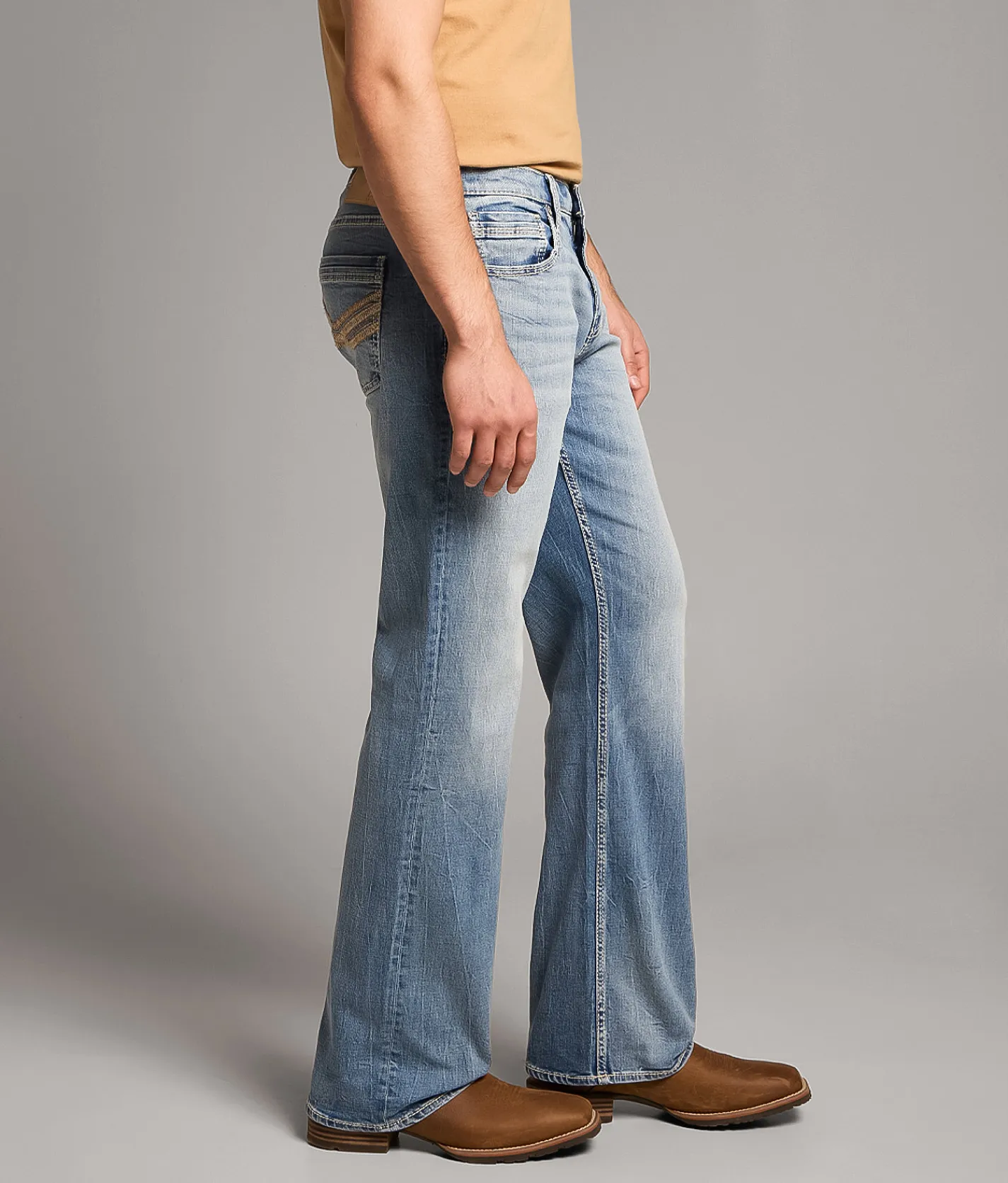 BKE Tyler Boot Stretch Jean Brioche Hot
