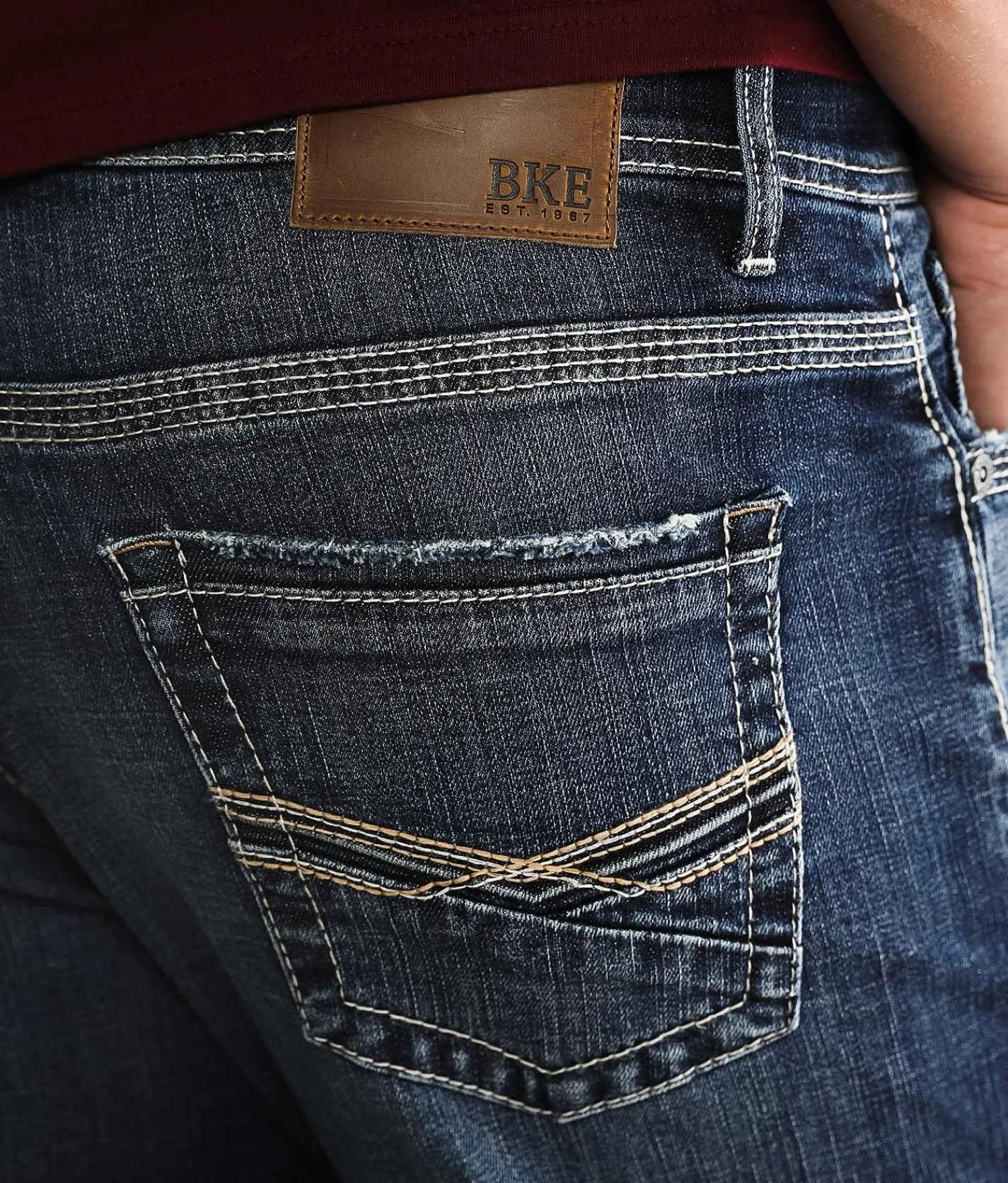 Sale Jeans|Bottoms | BKE Tyler Stretch Jean Green Tree