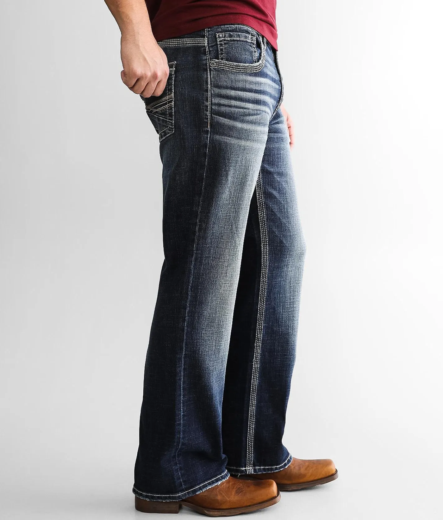Sale Jeans|Bottoms | BKE Tyler Stretch Jean Green Tree