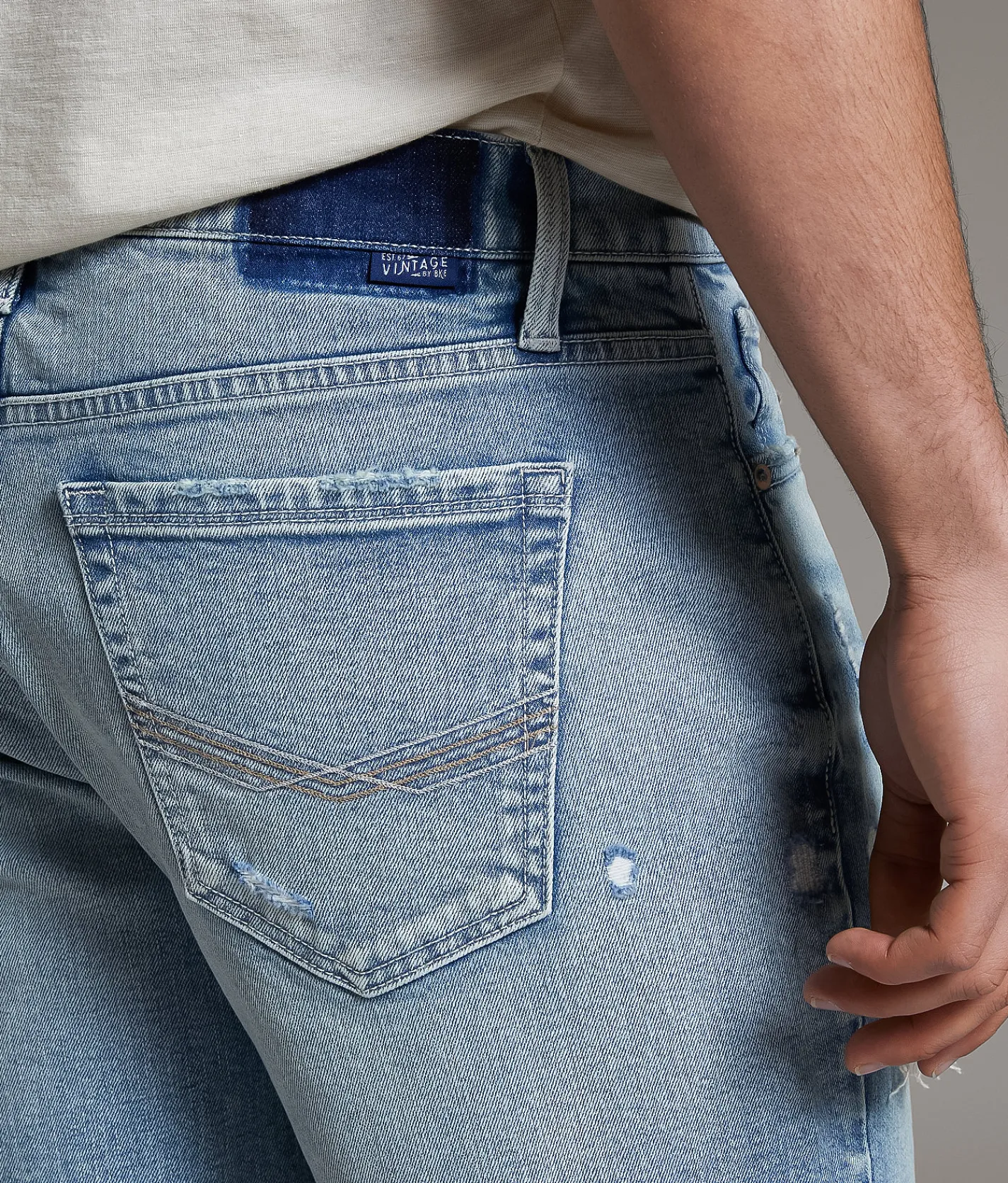 Bottoms|Shorts | BKE Vintage Tyler Stretch Short Wash 011