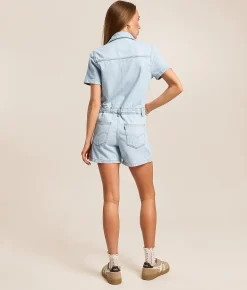 Levi's® Type 3 Denim Romper Always Going to Change New