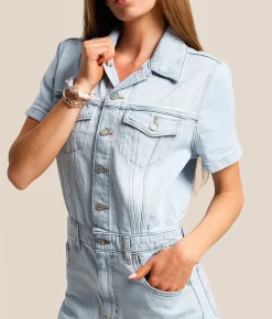 Levi's® Type 3 Denim Romper Always Going to Change New