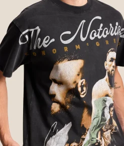 ID Supply Co. UFC Conor McGregor T-Shirt Washed Black Best