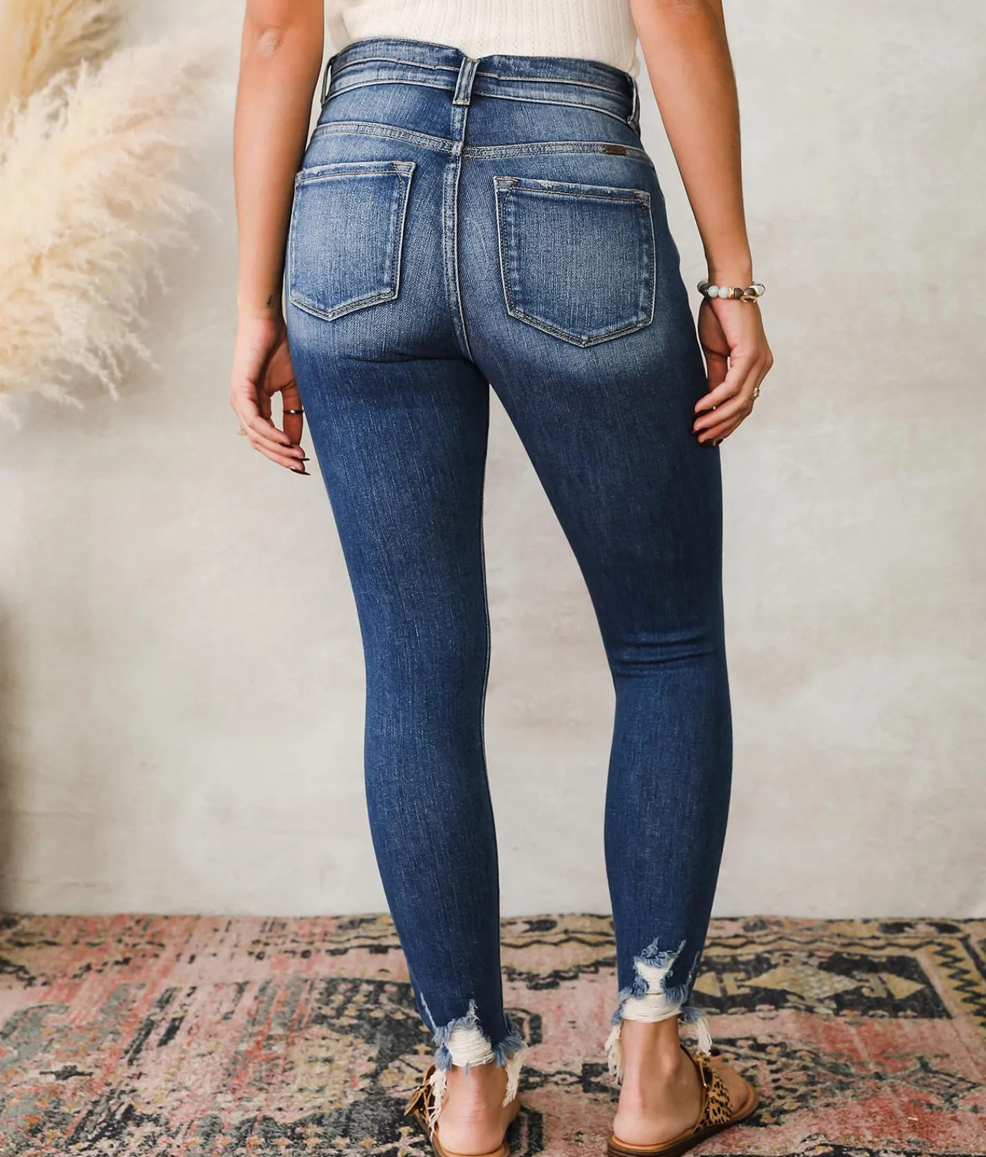 KanCan Signature Ultra High Rise Ankle Skinny Jean Amanda Best