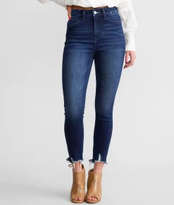 Flying Monkey Ultra High Rise Ankle Skinny Stretch Jean Passionate Clearance