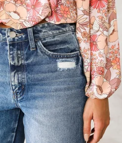 Flying Monkey Ultra High Rise Ankle Straight Jean Lolita