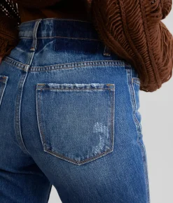 Jeans|Bottoms | Flying Monkey Ultra High Rise Cropped Straight Jean Wellbeing
