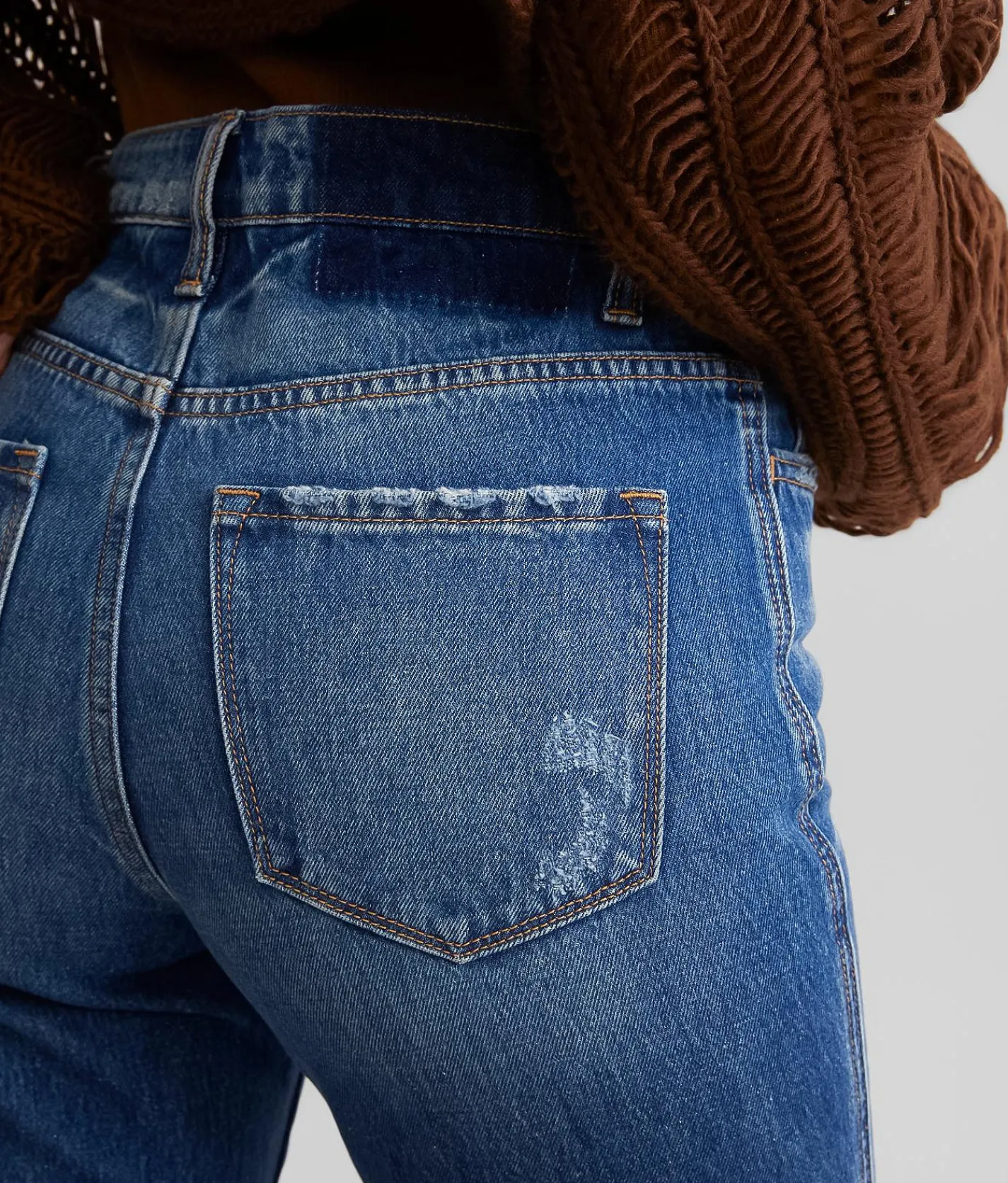 Jeans|Bottoms | Flying Monkey Ultra High Rise Cropped Straight Jean Wellbeing