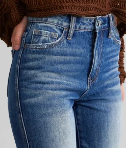 Jeans|Bottoms | Flying Monkey Ultra High Rise Cropped Straight Jean Wellbeing