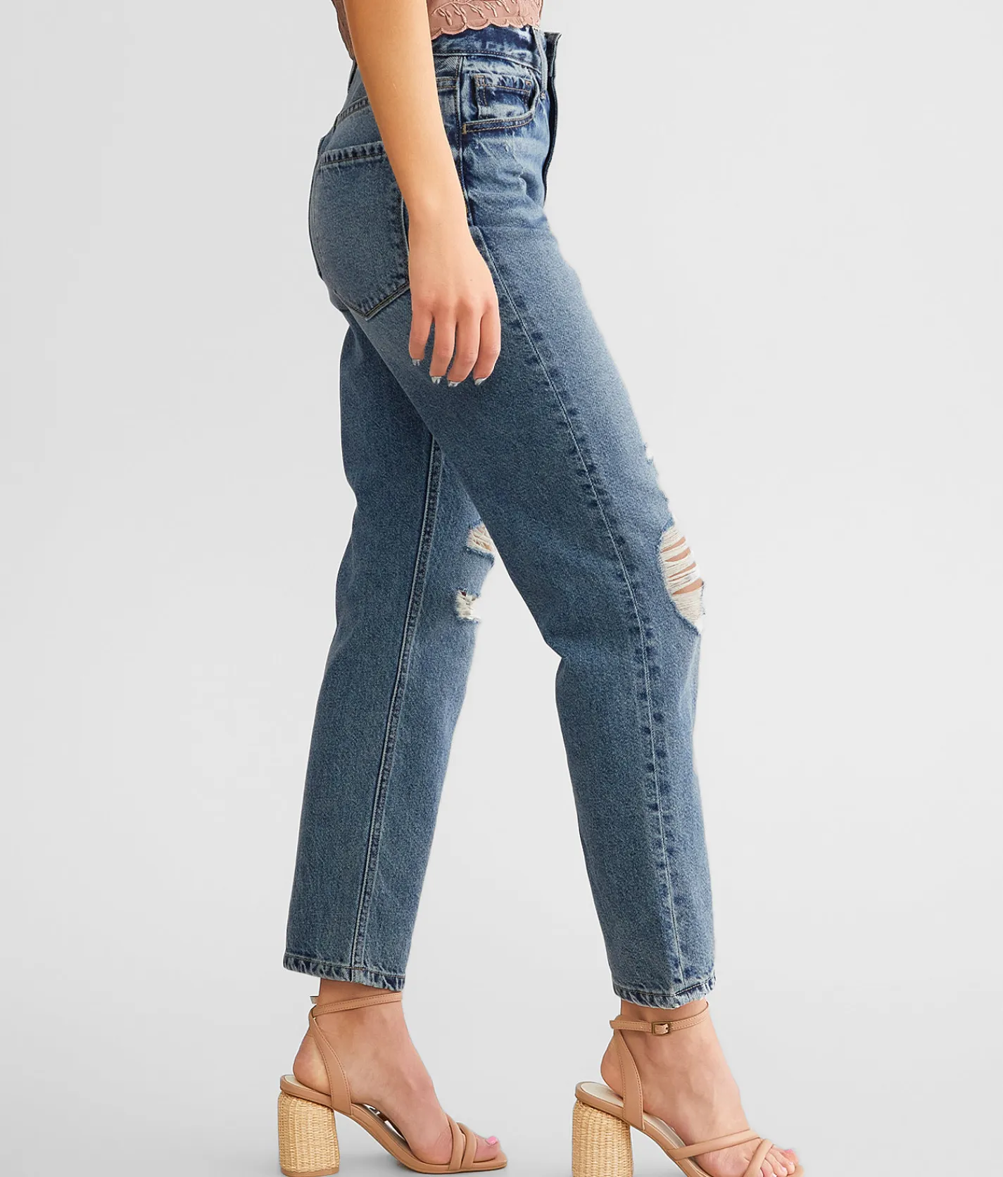 Jeans|Bottoms | KanCan Signature Ultra High Rise 90s Cropped Straight Jean Andi