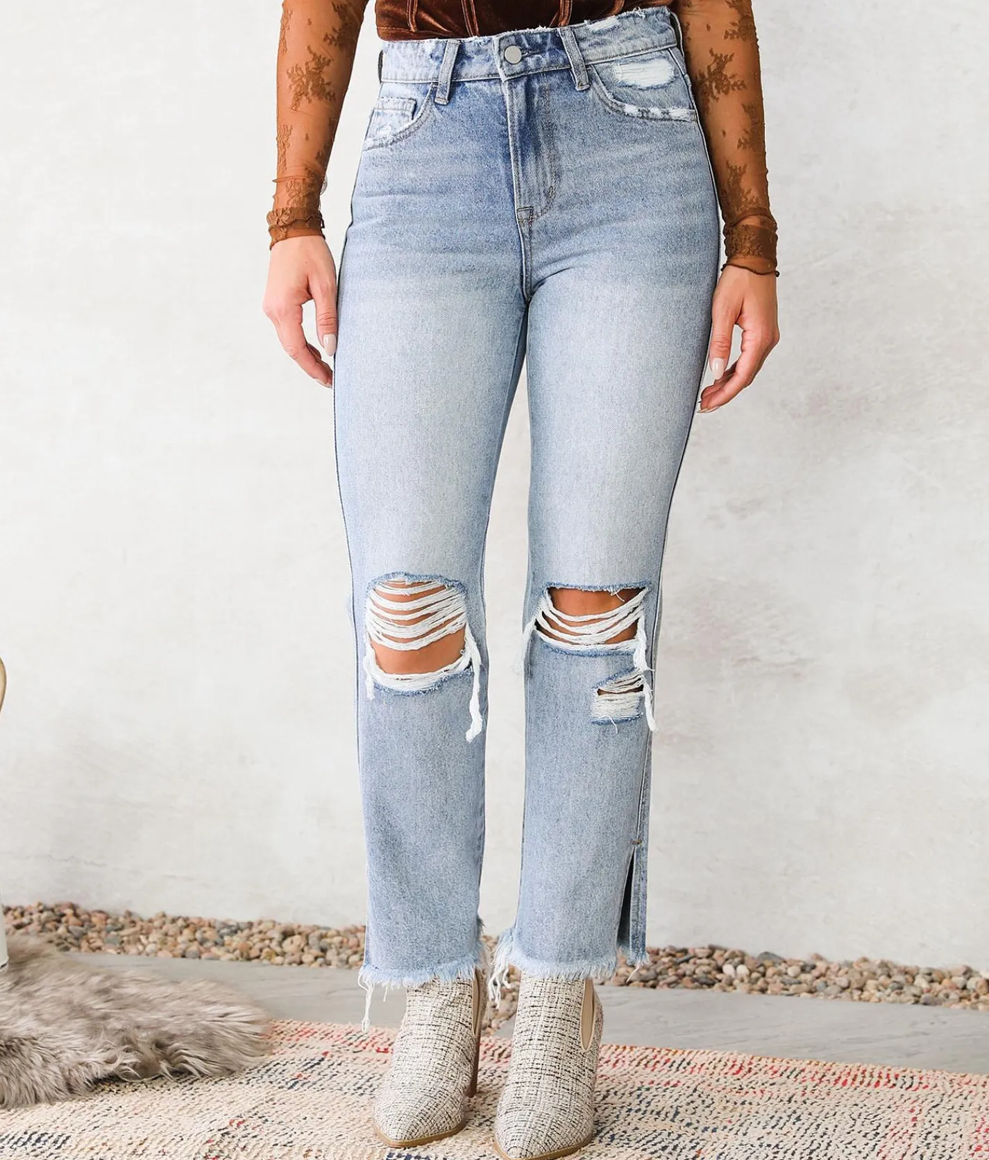 Flying Monkey Ultra High Rise Straight Jean Taylor Sale