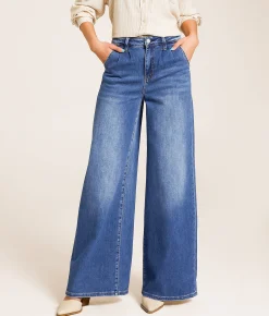 Jeans|Bottoms | Flying Monkey Ultra High Rise Wide Leg Stretch Jean Arosa