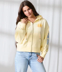 33 Coastal Under The Sun Hoodie Double Cream Outlet