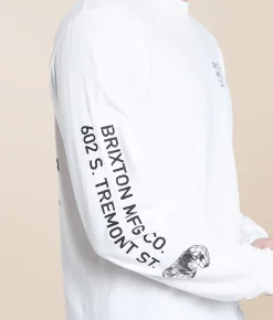 Tops|Graphic T-Shirts | Brixton Union T-Shirt White