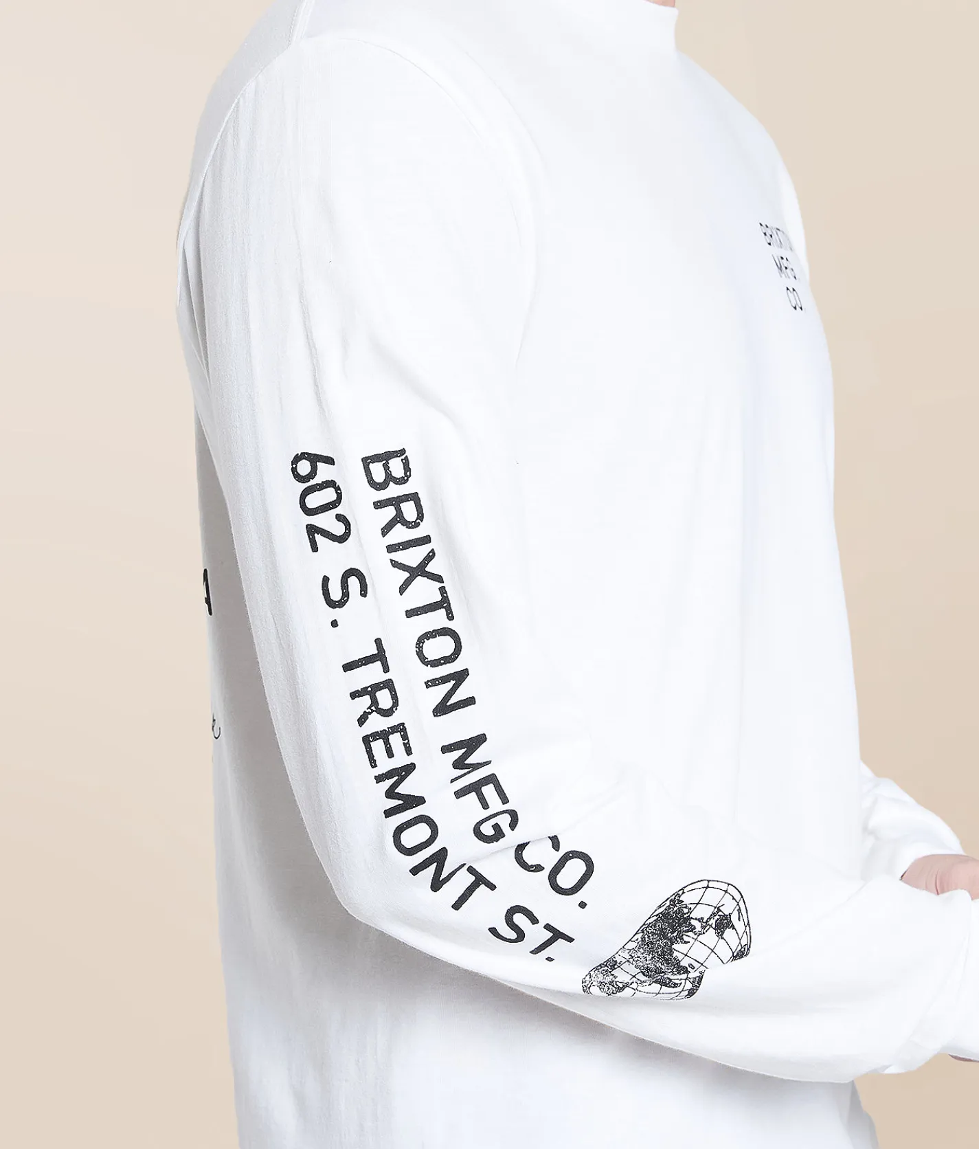 Tops|Graphic T-Shirts | Brixton Union T-Shirt White