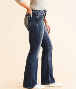 Miss Me Universal Boot Stretch Jean K1424 New
