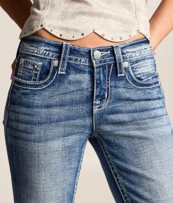 Jeans|Bottoms | Miss Me Universal Capri Stretch Cuffed Jean K1373
