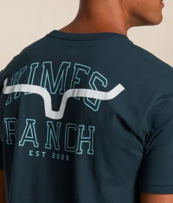 Kimes Ranch University Layers T-Shirt Indigo Outlet