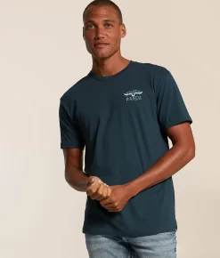 Kimes Ranch University Layers T-Shirt Indigo Outlet