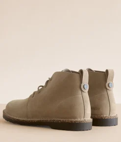 Shoes | Birkenstock® Uppsala Leather Boot Taupe Suede