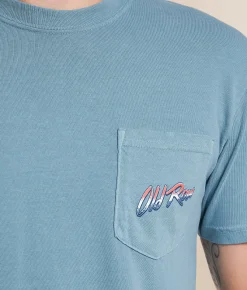 Tops|Graphic T-Shirts | Old Row USA Beer Eagle T-Shirt Ice Blue