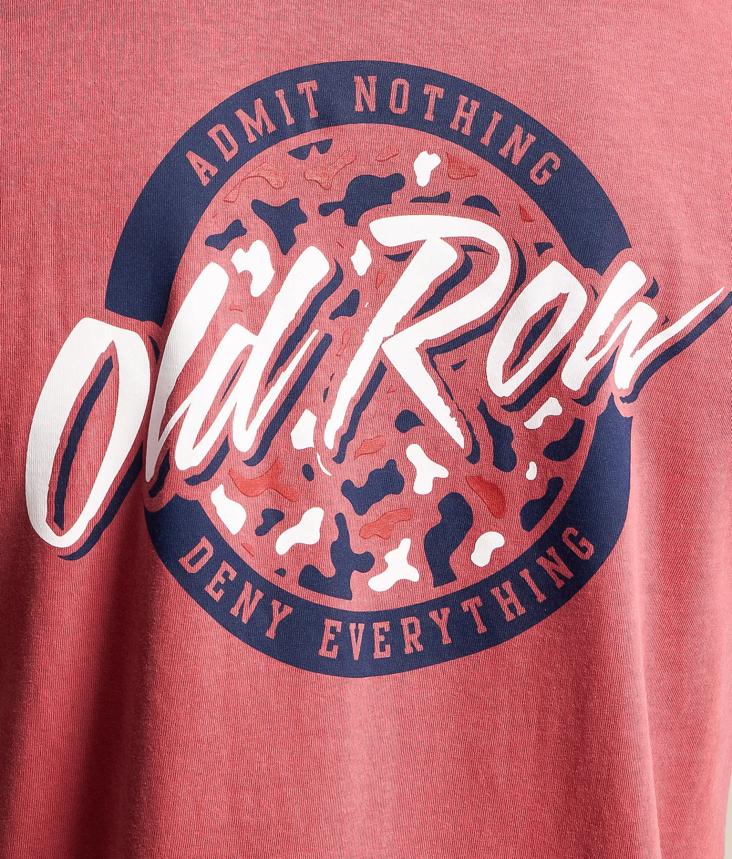 Tops|Graphic T-Shirts | Old Row USA Camo T-Shirt Crimson