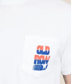 Tops | Old Row USA Drinking Team T-Shirt White