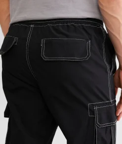 Bottoms | Rebel Minds Utility Cargo Pant Black