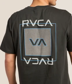 RVCA VA All The Way T-Shirt Pirate Black New