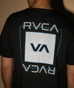 RVCA VA All The Way T-Shirt Pirate Black New