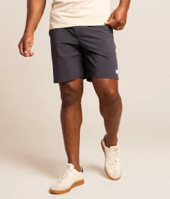 Bottoms|Shorts | RVCA Vacancy Ghost Striped Stretch Short Garage Blue