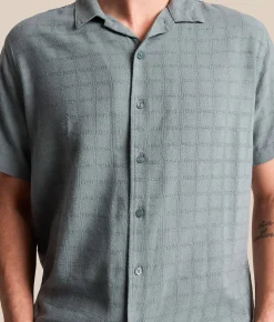 Tops | RVCA Vacancy Shirt Pale Mauve