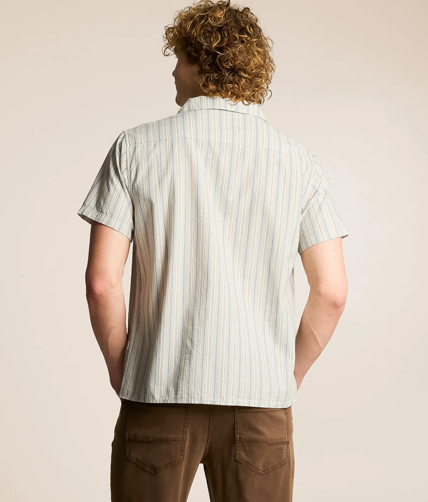 Tops | Rhythm Vacation Stripe Shirt Natural