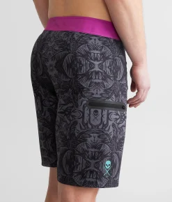 Bottoms|Swimwear | Sullen Vacation Time Stretch Boardshort Charcoal