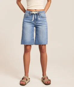 Bottoms|Shorts | VERVET by Flying Monkey Valerie High Rise Bermuda Short Season Count