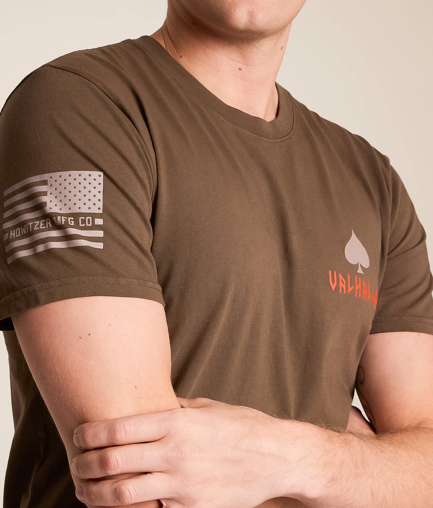 Tops|Graphic T-Shirts | Howitzer Valhalla Card T-Shirt Wren