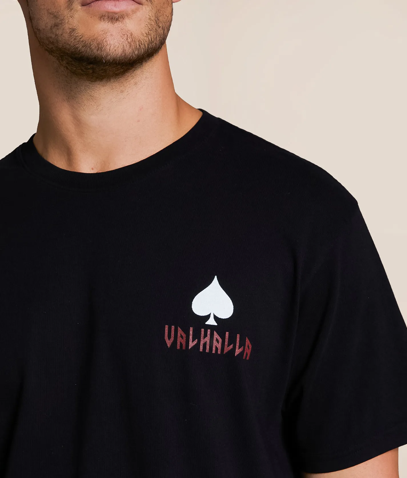 Howitzer Valhalla Card T-Shirt Black New