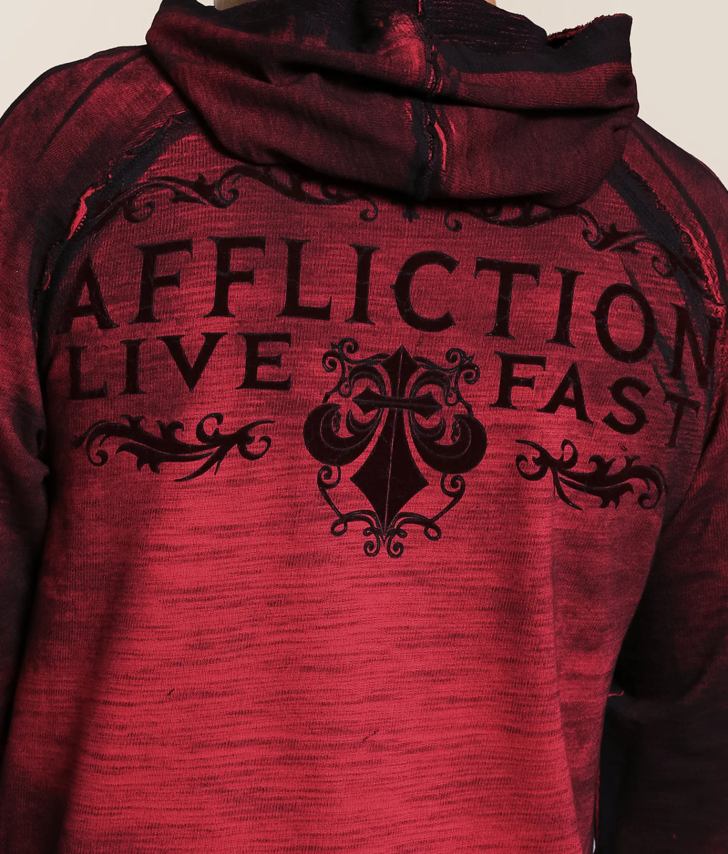 Affliction Value Honor Reversible Hoodie Lollipop Black Online