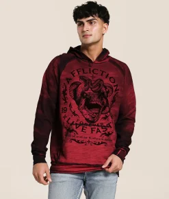 Affliction Value Honor Reversible Hoodie Lollipop Black Online