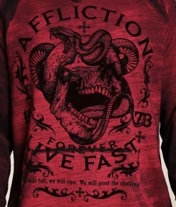 Affliction Value Honor Reversible Hoodie Lollipop Black Online