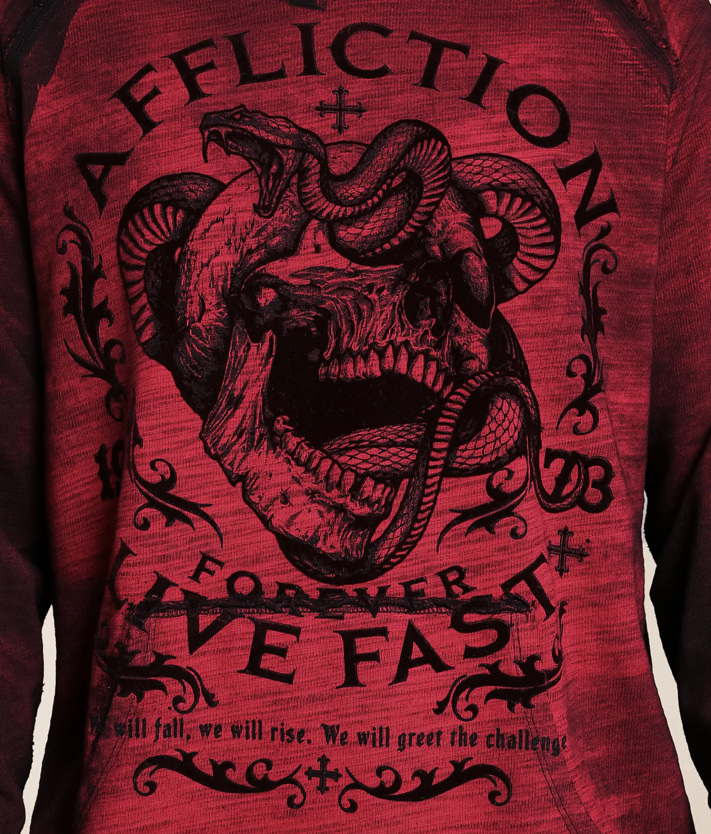 Affliction Value Honor Reversible Hoodie Lollipop Black Online