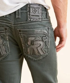 Bottoms | Rock Revival Vance Straight Stretch Pant Vance J203