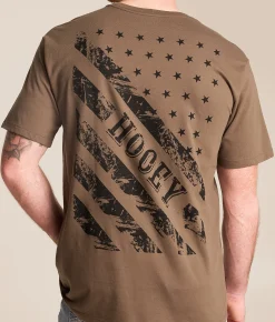 Hooey Vanguard T-Shirt Brown Best