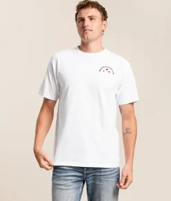 Tops|Graphic T-Shirts | Brixton Vanguard T-Shirt White