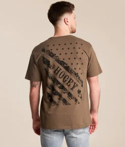 Tops | Hooey Vanguard T-Shirt Brown